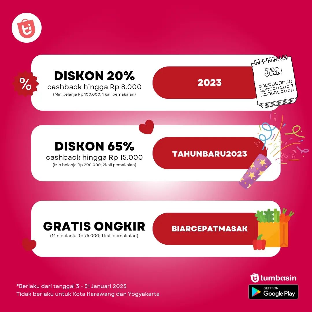 Gratis Telur Ayam 250 Gram